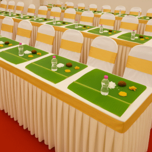 b27dba2dd30b4c4ab98f413a54cc52aa vegetarian catering Authentic Pure Vegetarian Catering with Banana Leaf Traditional Service